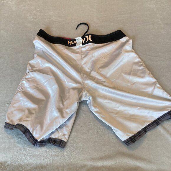 Hurley Men's Puerto Rico Blend Boardshort Gray Blue Fade Size 36 EUC - Picture 9 of 13